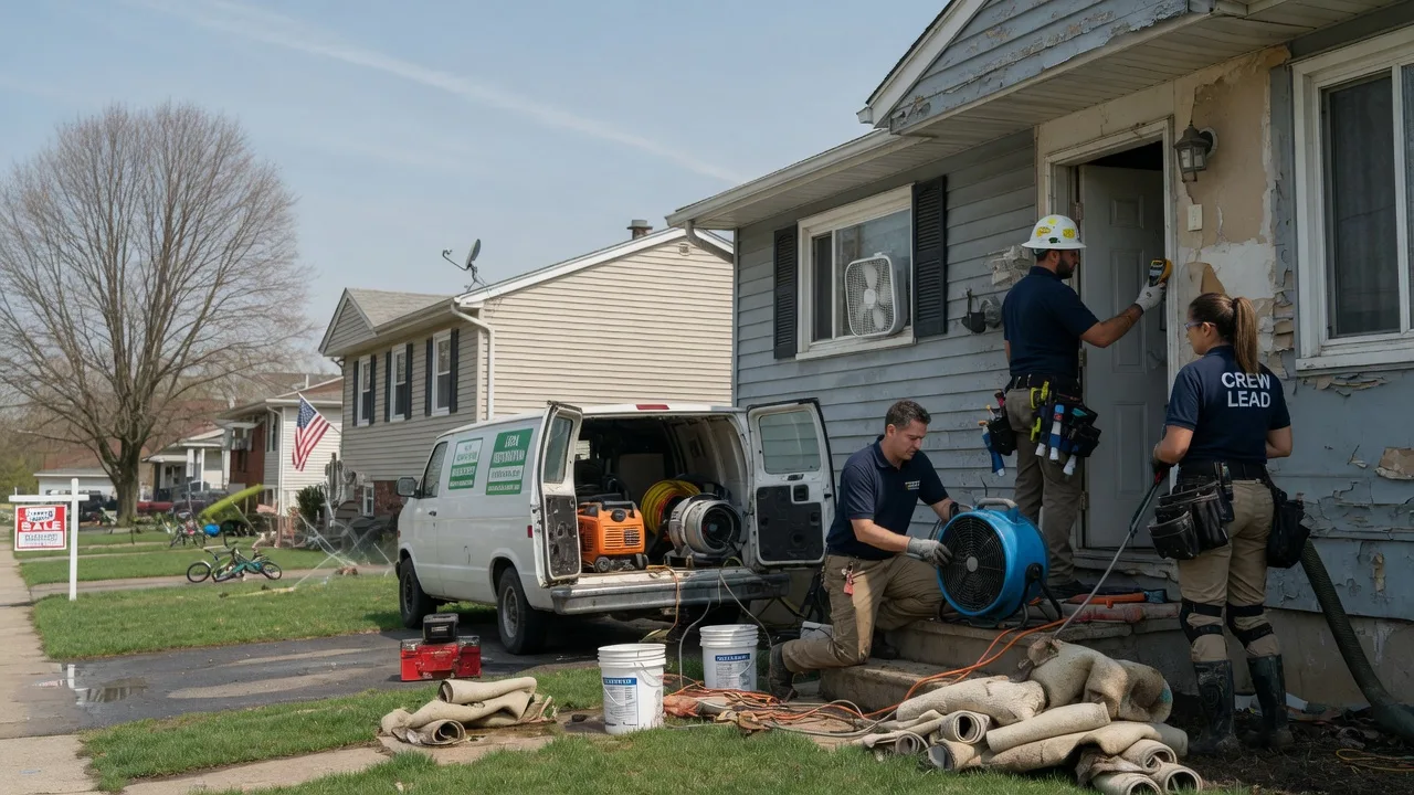 Flood Cleanup in Norristown, PA near me