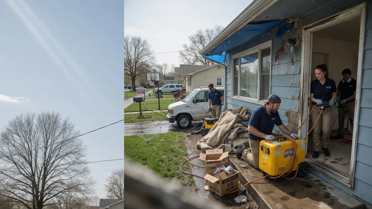 Basement Flood Cleanup in Norristown, PA near me